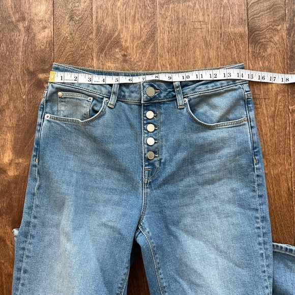 Reiss women’s Bailey high rise straight leg jeans size 28R - Picture 9 of 12